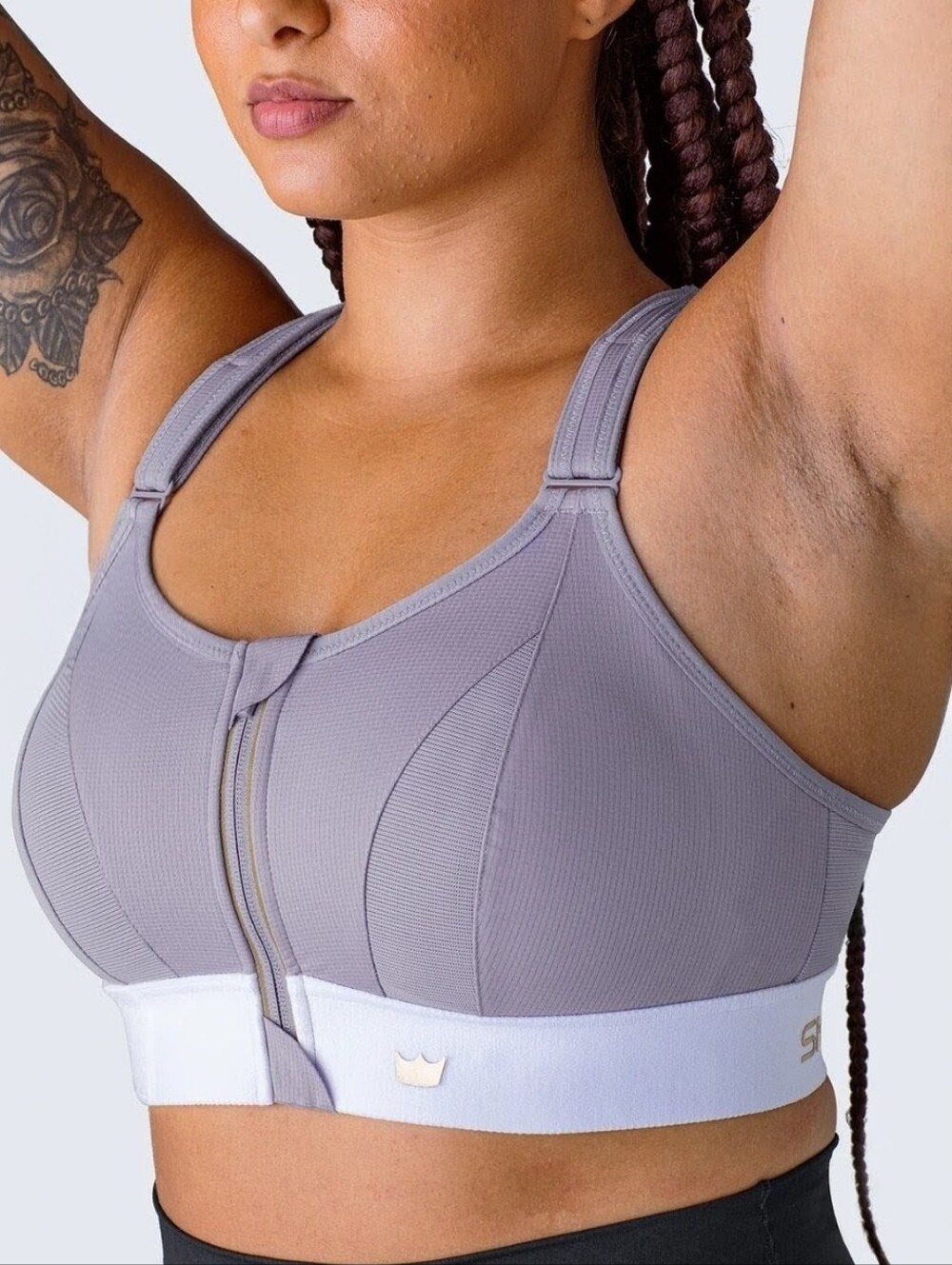SheFit Ultimate Sports Bra High Impact 5Luxe Limited Edition Victorious Purple